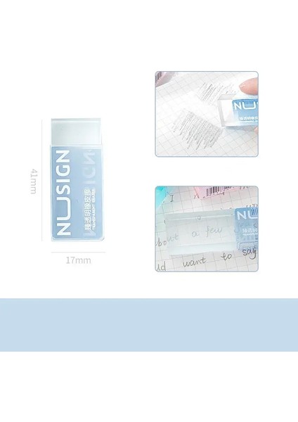 Çocuklar Için Güzel Silgi Ins Ins Sadelik Düz Renkli Silgi Şeffaf Görünür Kalem Silgi Okula Geri Sevimli Öğrenci Malzemeleri Renk: Bej (Yurt Dışından)