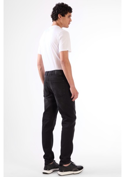 Siyah 5 Cep Slim Fit Erkek Pantolon modelleri