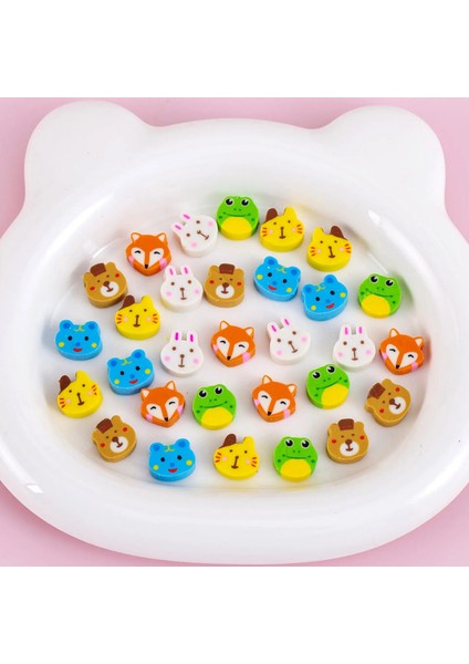 30 Kapsül/set Şeffaf Çanta Karikatür Meyve Hayvanı Aşk Mini Silgi Çapraz Sınır Ötesi 1 Haziran Noel Hediyeleri Ödüller Kırtasiye Renk: RANDOM-30PCS-C (Yurt Dışından)