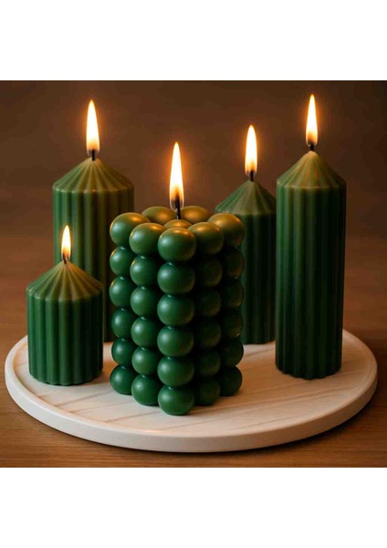 Candles Dekoratif Mum Seti