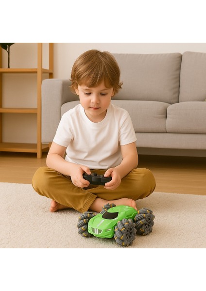 Uzaktan Kumandalı Elle Kontrollü Duman Atan Araba - Şarjlı Işıklı Kumandalı Araba fırsatları