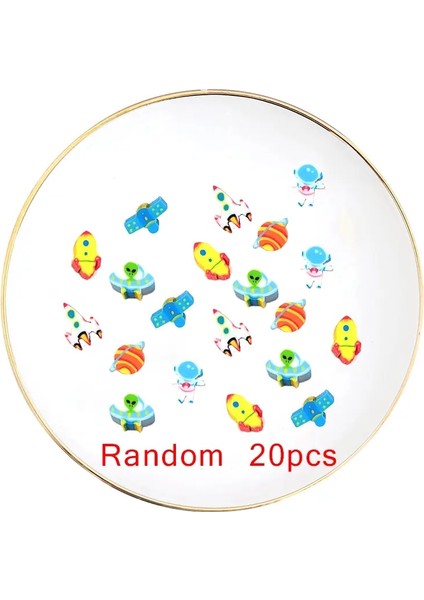 20PCS/SET Mini Silgi Sevimli Küçük Hayvan Meyve Kek Silgi Ödül Hediye Çocuk Masası Evcil Hayvan Partisi Iyilikler Karnaval Hediyesi Zyfcolor: 20PCS Uzay (Yurt Dışından)