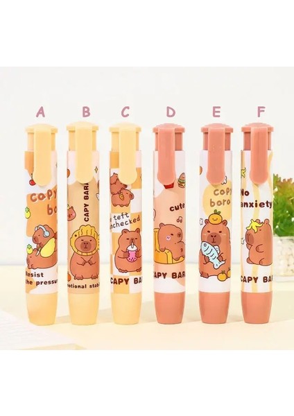 Kawaii 1 Pcs Sevimli Capya I Kauçuk Silgi Komik Okul Kırtasiye Malzemeleri Promosyon Kırtasiye Ofis Hediyeleri Renk: E RESIM1PCS (Yurt Dışından)