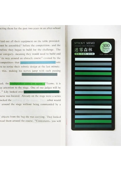 Ofis Malzemeleri Kırtasiye Dıy Dekorasyon Yapışkan Notlar Dizin Etiketleri Okuma Etiketi Yayınlanan Yapışkan Notlar Etiket Bookmark Renk: 06 (Yurt Dışından)