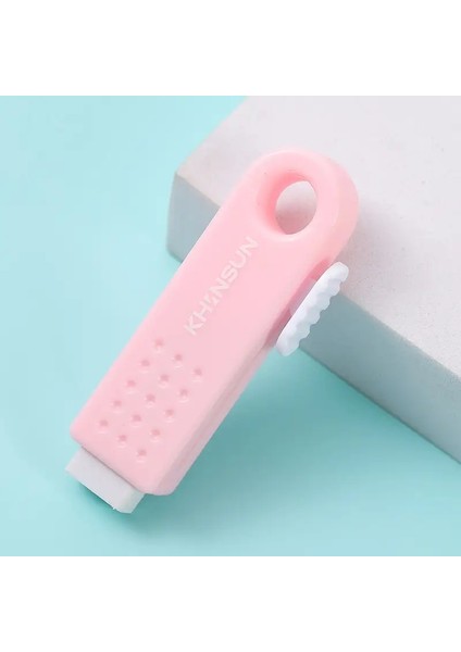 1pc Basit Yaratıcı Renk Push-Pull Silgi Çocuklar Boyama Kalem Ları Öğrenci Okul Ofis Malzemeleri Renk: 1 Adet Pembe (Yurt Dışından)