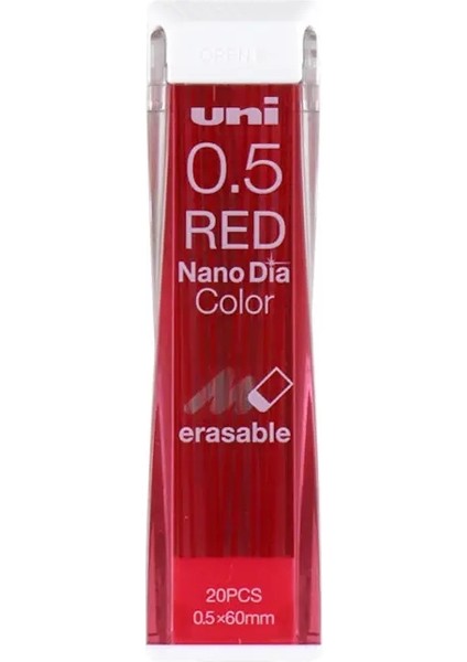 0.5 Renkli Mekanik Kalem Kolları Yatırma 0,5 mm Yazma Malzemeleri Öğrenci Art Sketch Çizim Kırtasiye Renk: Kırmızı (Yurt Dışından)