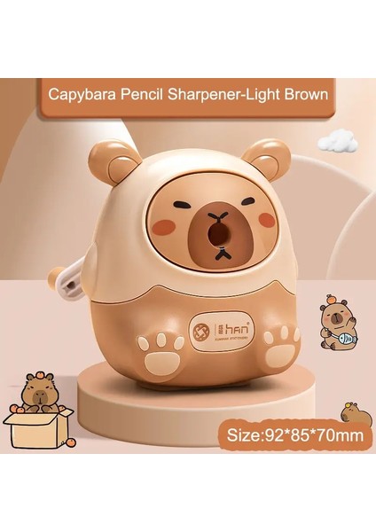 Capya Kalem Keşicisi Kalem Kesici Ofis Okul Masası Sharperners Catteryery Suppliescolor: Bir Beden Koyu Kahverengi (Yurt Dışından)