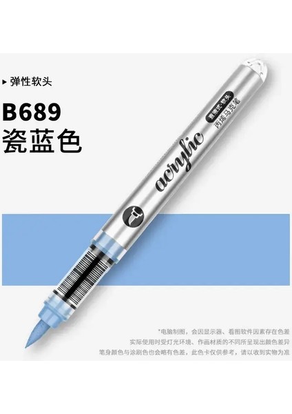 1 Pc 120 Renk Akrilik Boya Kalemleri Işaretçiler Kaya Boyama Noel Okulu Sanat Malzemeleri Için Fırça Ucu Boya Işaretleyicileri Stationerycolor: B689 (Yurt Dışından)