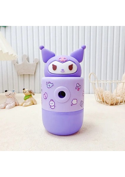 Sanrio Melody Kuromi Cinnamoroll Pochacco Mekanik Kalavatma El Kranklı Kalem Bıçak Araçları Kırtasiye Ofisi Öğrenci Hediyesi: Cinnamoroll (Yurt Dışından)