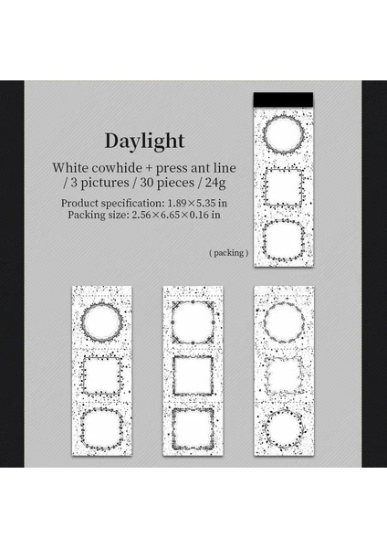 Starshine Serisi Vintage Starry Sky Peyzaj Sınır Yırtılabilir Memo Pad Yaratıcı Diy Önem Dergisi Malzeme Kolaj Kırtasiye Renk: Bqb-Xcxl-05 (Yurt Dışından)