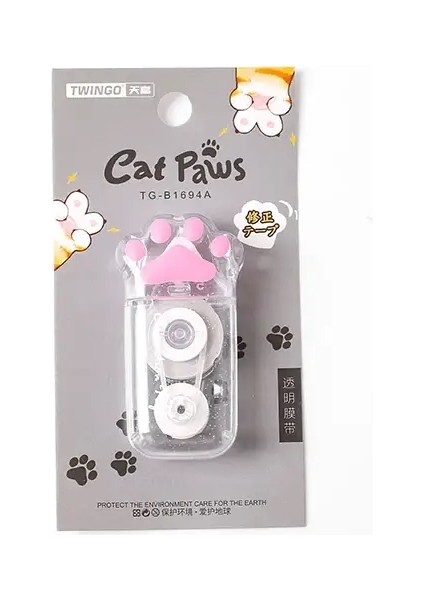 Bay Paper 3 Stil Sevimli Kedi Pençe Düzeltme Bant Yaratıcı Büyük Kapasite Sevimli Okul Malzemeleri Kırtasiye Kawaii Accessoriescolor: S17817 (Yurt Dışından)