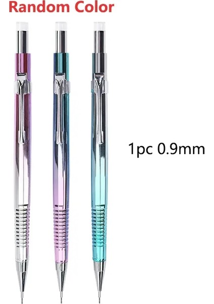 Mekanik Kalem Boya Noktası Kalem 2 Içinde 1 Mavi Mürekkep 0.3 0.5 0.7 0.9mm Hb Kurşun Düzgün Yazma Okul Ofis Yazma Kırtasiye Renk: 1 Pc 0.9mm Kalem (Yurt Dışından)