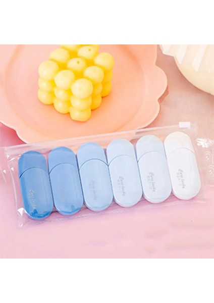 1 Set/6 Adet Sevimli Kawaii Derecesi Düzeltme Bant Değiştirilmiş Araçlar Okul Ofisi Düzeltici Kırtasiye Tatlı Yenilik Malzemeleri Renk: B (Yurt Dışından)