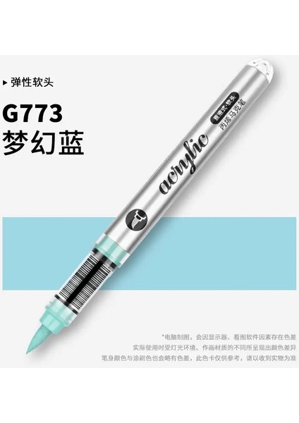 1 Pc 120 Renk Akrilik Boya Işaretçisi Pens Graffiti Manga Okulu Için Profesyonel Çizim Kalemleri Estetik Kırtasiye Sanat Malzemeleri Renk: G773 (Yurt Dışından)