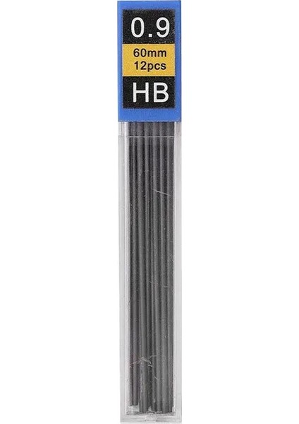 0.3 0.5 0.7 0.9 1.3 2.0mm Mekanik Pencil Kurşun Hb Doldurma Press Otomatik Kalem Boyama Malzemeleri Öğrenci Sabit Renk: 1pcs-0.9mm (Yurt Dışından)