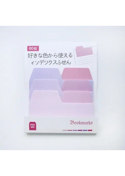 Kawaii Yapışkan Notlar 60 Sayfa Yapışkan Mesaj Not Defter Kırtasiye Sonrası Not It It Bookmarks Stickers Notebook Okul Malzemeleri (Yurt Dışından)