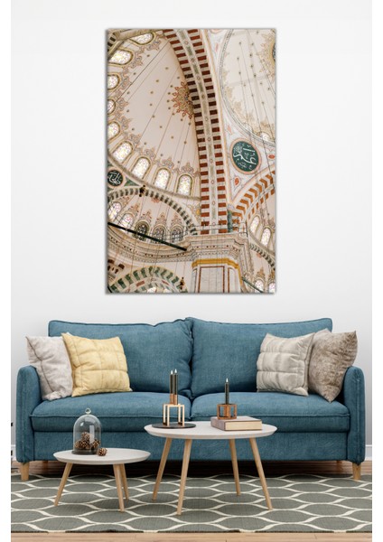 Fatih Sultan Mehmet Camii Cam Tablo, Modern Ev Ofis Dekor Hediyelik Duvar Dekorasyonu, Kırılmaz Cam modelleri
