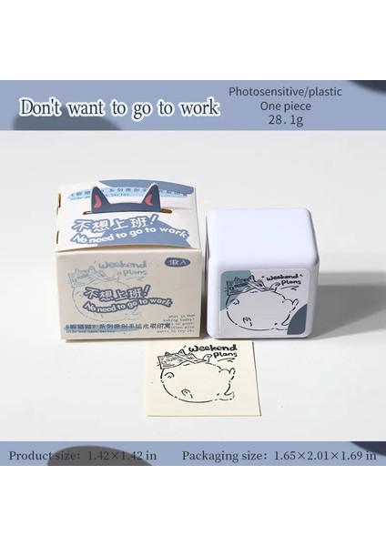 Sevimli Çizgi Film Desen Dekorasyon Damgası Retro Ahşap Kauçuk Damgalar Scrapbooking Kırtasiye Dıy Dekoratif El Sanatları Standart Sealcolor: A (Yurt Dışından)