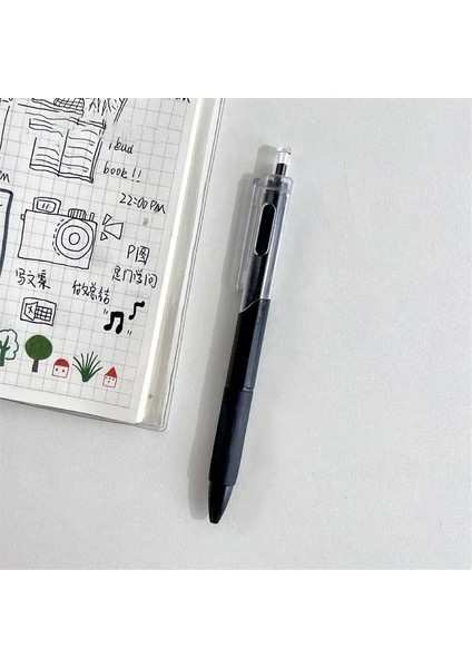 0.5mm Creative Morandi Basın Nötr Kalem Basitleştirilmiş Yüksek Güzellik Yazma Kalemi Hızlı Kuru Pürüzsüz Siyah Kalem Okulu Renk: Siyah (Yurt Dışından)