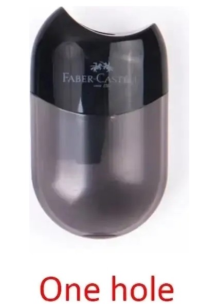 Çift Delik ve Bir Delik Kalemle Kalemlatıcı Yaratıcı Şeffaf Kalem Bıçağı Kid Öğrenci Kesme Kırtasiye Okulu Malzemeleri Renk: Siyah-One Delik (Yurt Dışından)