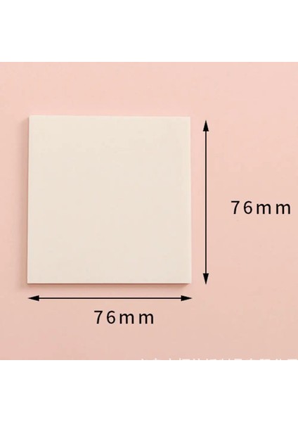 50 Sayfa/ped Şeffaf Yapışkan Notlar Ped Su Geçirmez Kendi Kendine Yapışkan Net Not Mesajı Hatırlatıcı Ev Ofis Okul Malzemeleri: Stil A Beden S (Yurt Dışından)