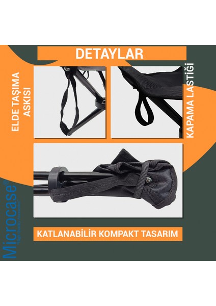 Çok Amaçlı Katlanabilir Seyahat Kamp Balıkçı Metro Metrobüs Tramvay Için Tabure 26CM - AL5335 modelleri