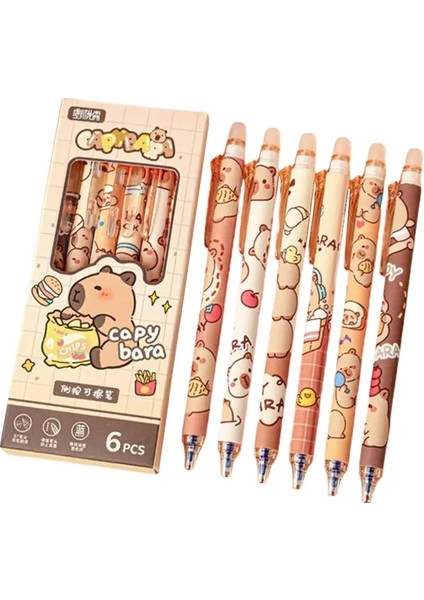 12PCS Sevimli Çizgi Film Capya Hb Pencil Kırtasiye Seti ile Kalem Keskinleştirme Okulu Öğrencileri Kırtasiye Hediyesi: 12 Pcs (Yurt Dışından)