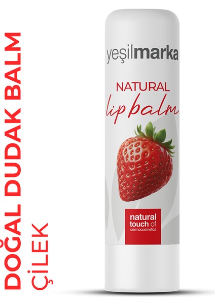 Çilekli Dudak Balmı