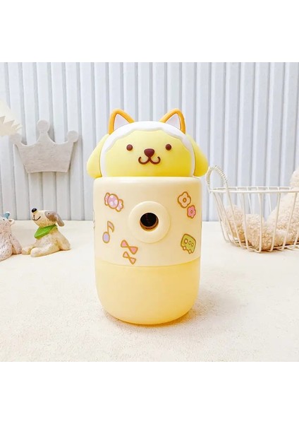 Sanrio Melody Kuromi Cinnamoroll Pochacco Mekanik Kalavatma El Kranklı Kalem Bıçak Araçları Kırtasiye Ofis Öğrenci Hediyeleri Renk: Puding Dog (Yurt Dışından)