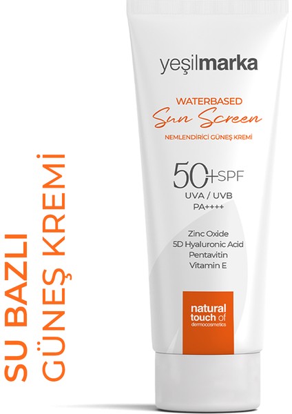 Güneş Kremi 50 Faktör (Su Bazlı)