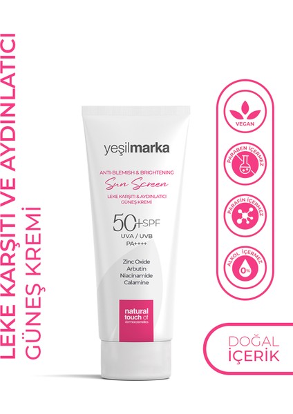Leke Karşıtı & Aydınlatıcı Güneş Kremi 50 Faktör (Spf) fiyatları
