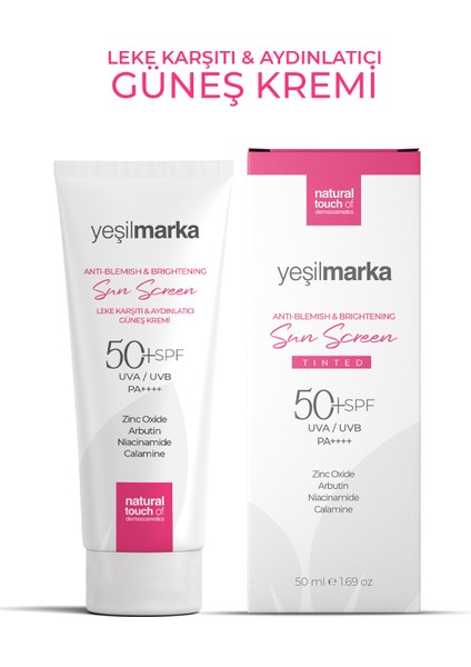 Leke Karşıtı & Aydınlatıcı Güneş Kremi 50 Faktör (Spf) indirimleri