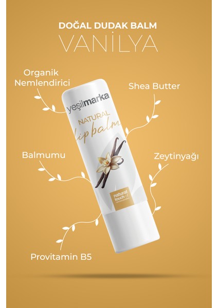 Vanilyalı Dudak Balmı modelleri