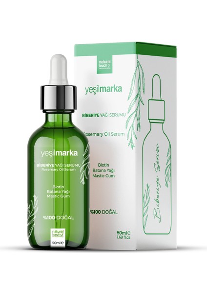 Doğal Biberiye Yağı Saç Bakımı Serumu 50 ml fırsatları