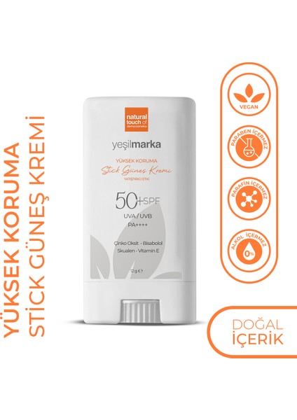 Stick Güneş Kremi 50+ SPF Tüm Cilt Tipleri İçin Yatıştırıcı Etki 11 gr fiyatları