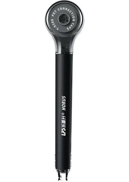 6m Düzeltme Bant Macaron Renk Yaratıcı Tasarım Kalem Şekli Düzeltici Konforlu Kawaii Kırtasiye Okul Malzemeleri Renk: Siyah (Yurt Dışından)