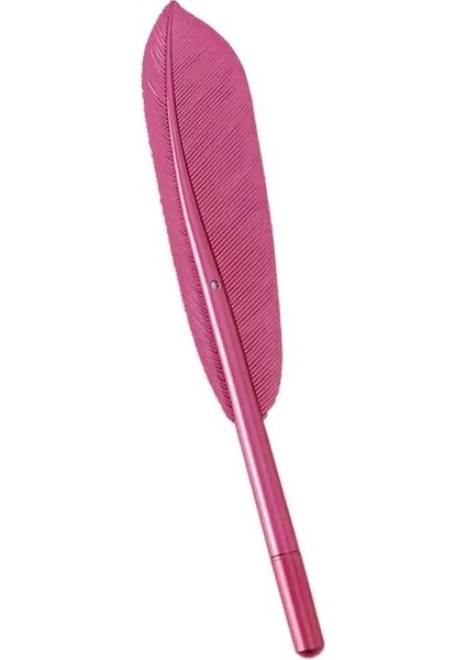 Güzel Çocuk Hediye Siyah Kırtasiye Okulu Malzemeleri Imza Kalem 0.5mm Beyaz Bozuk Imzalama Kalemi Yazma Kalem Tüy Jel Kalem Renk: Gül Kırmızı (Yurt Dışından)