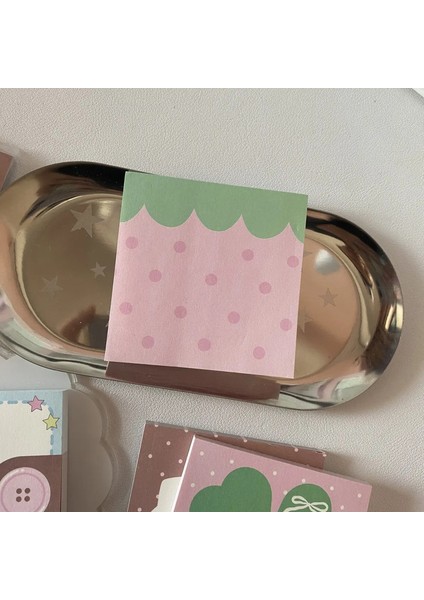 Yapışkan Notlar Sevimli Yapışkan Not Pedleri Kawaii Yapışkan Not 50 Sayfa/por: Çilek (Yurt Dışından)