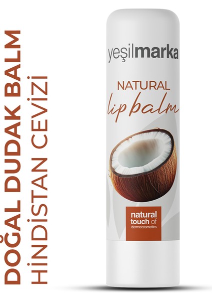 Doğal Dudak Balmı - Hindistan Cevizi