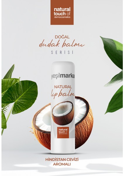 Doğal Dudak Balmı - Hindistan Cevizi fırsatları