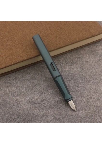 1pc Mat Mor Çeşme Kalemi Plastik Ef/f Nıb Buzlu Floresan Yeşil Kırtasiye Okul Ofis Malzemeleri Mürekkep Kalemleri Renk: Buzlu Geen/nıb Boyutu: F Nıb (Yurt Dışından)