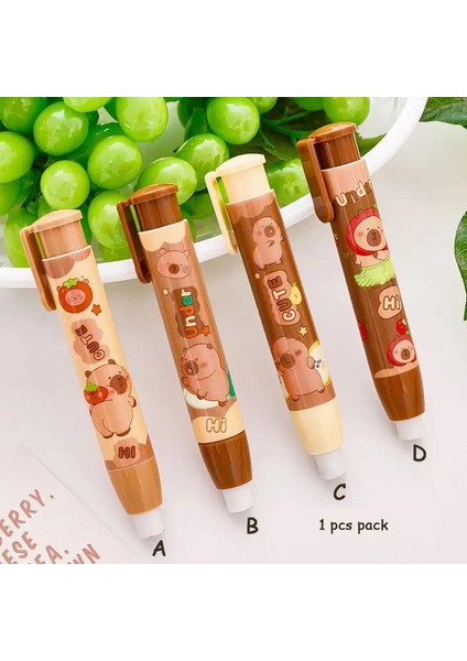 Kawaii 1 Pcs Sevimli Capya I Kauçuk Silgi Komik Okul Kırtasiye Malzemeleri Promosyon Kırtasiye Ofis Hediyeleri Renk: D RESIM1PCS (Yurt Dışından)