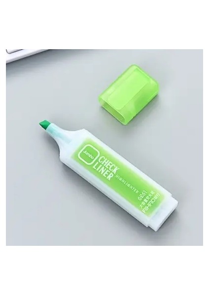 6 Renk Işaretleyici Sıvı Yıklayıcıları Kawaii Hediyeler Öğrenciler Için Notlar Alıyor Güzel Boyama Ofis Malzemeleri Kırtasiye Renk: A115-GREEN-1PC (Yurt Dışından)