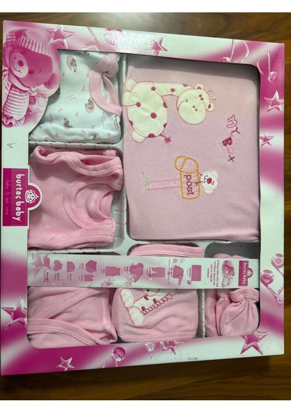 10 Lu Hastane Çıkış Seti Lüxs Özel Kutulu