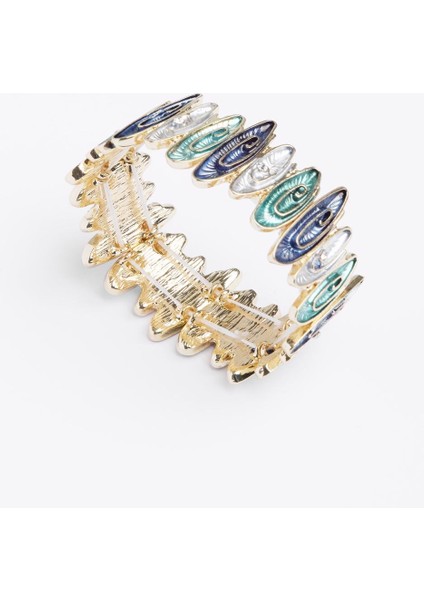 Mavi Mine Kaplamalı Bileklik modelleri