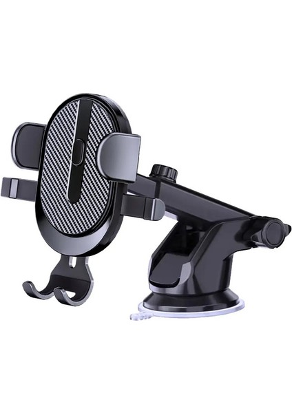 Iphone Samsung Xiaomi Için Vikefon Universal Sucker Araba Telefon Tutucu 360 ° Ön Cam Araba Kontrol Paneli Mobil Hücre Destek Braketi Renk: A (Yurt Dışından)