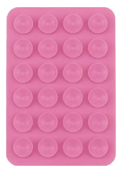 Yapıştırıcı Destek Anti-Slip Akıllı Telefon Tutucu Tutucu Tutucu Renk: Pink (Yurt Dışından)