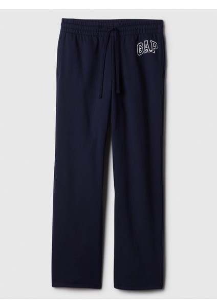 Kadın Lacivert Gap Logo Bootcut Fleece Eşofman Altı