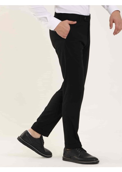 Siyah Erkek Regular Fit Pantolon fiyatları