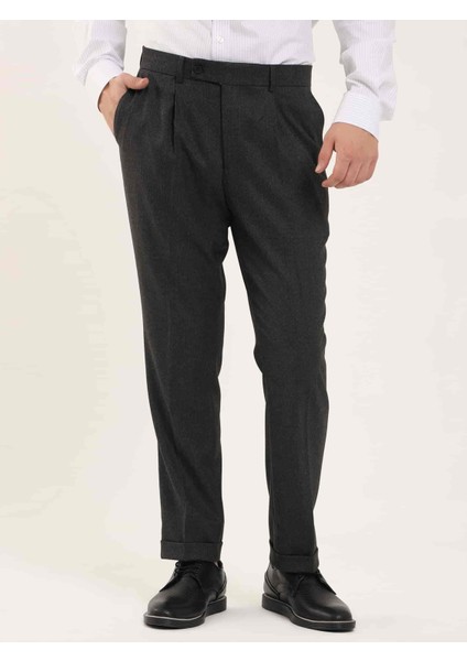 Antrasit Erkek Slim Fit Pantolon fırsatları